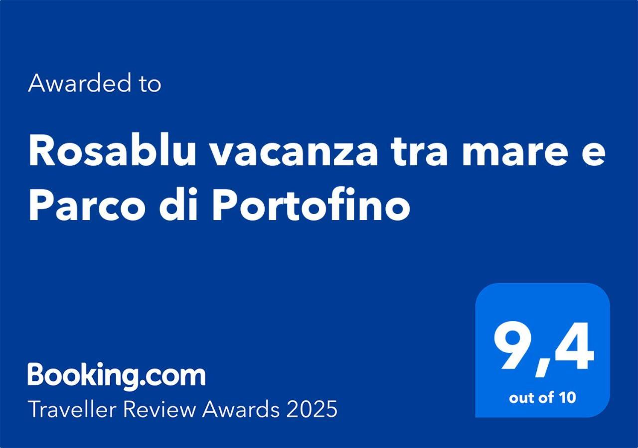 Rosablu Vacanza Tra Mare E Parco Di Portofino Camogli Exterior photo